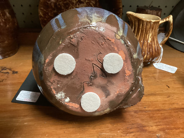 Hand-Crafted Ceramic Face Jug "My Beard Tickles"
