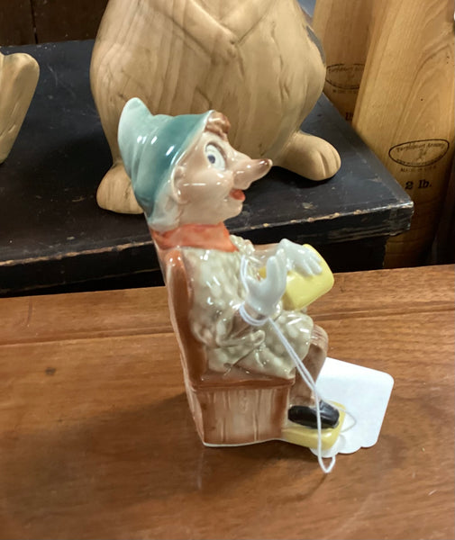 Capodimonte Signed Pinocchio Porcelain Figurine