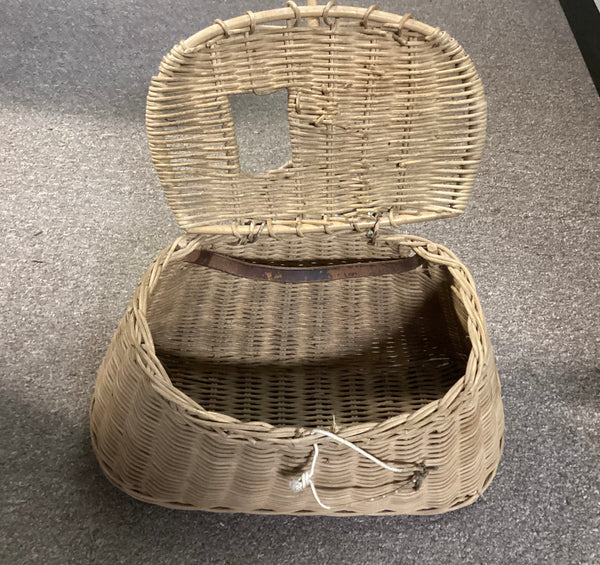 Vintage Wicker Fishing Creel