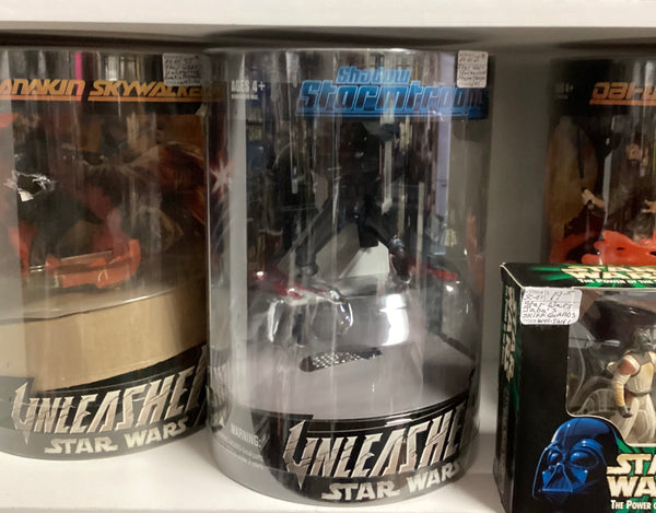 Star Wars Unleashed Shadow Stormtrooper Figure NIB