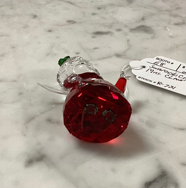 Swarovski Crystal Mrs. Claus Figurine