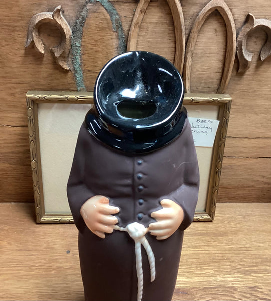 Goebel W. Germany Friar Tuck Decanter w/ Cork Stopper