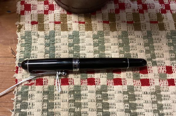 Aurora 88 Black Fountain Pen w/ 14 K Nib