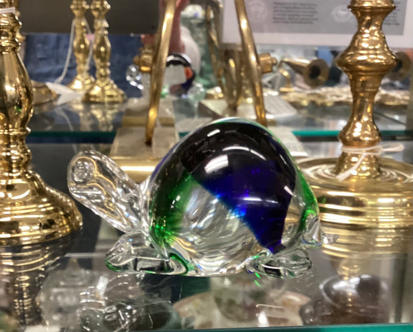 Murano Handblown Art Glass Turtle