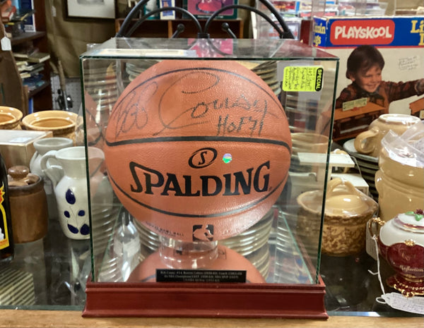 Bob Cousy Autographed Basketball w/ COA