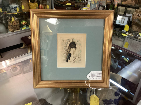 Framed Marie Laurencin "Le Chapeau Sur Les Yeux"
