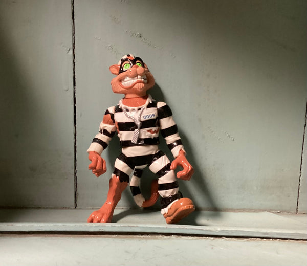 1993 Teen-age Mutant Ninja Turtles Playmates Scratch the Cat Action Figure Only