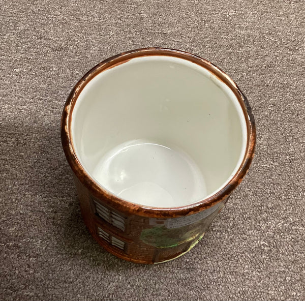 Price Kensington Ye Olde Cottage Biscuit Barrel w/ Lid