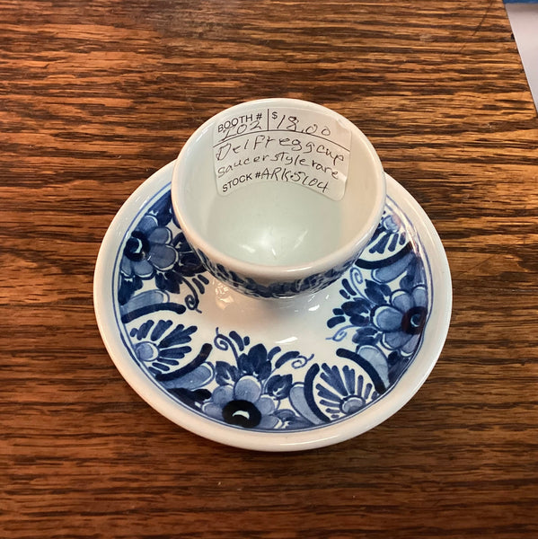 Delft Saucer Egg Cup