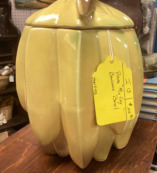 McCoy Art Pottery Bananas Cookie Jar