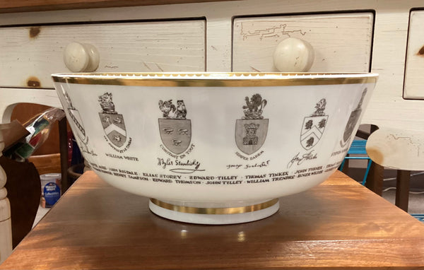 Royal Worcester The Mayflower Bowl 350th Anniversary