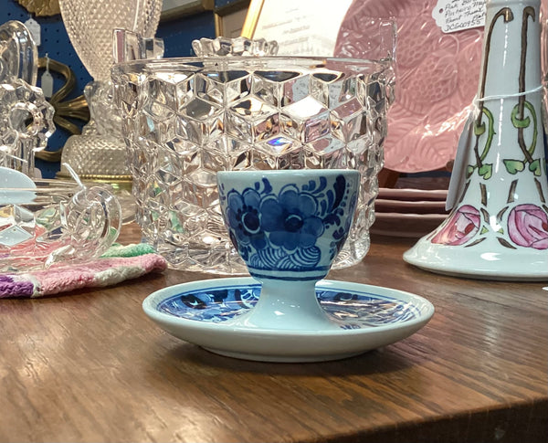 Delft Saucer Egg Cup