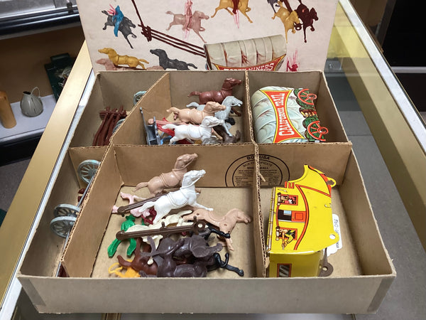 Archer's 1950’s Western Play-Time Children's Playset #1598 in Original Box