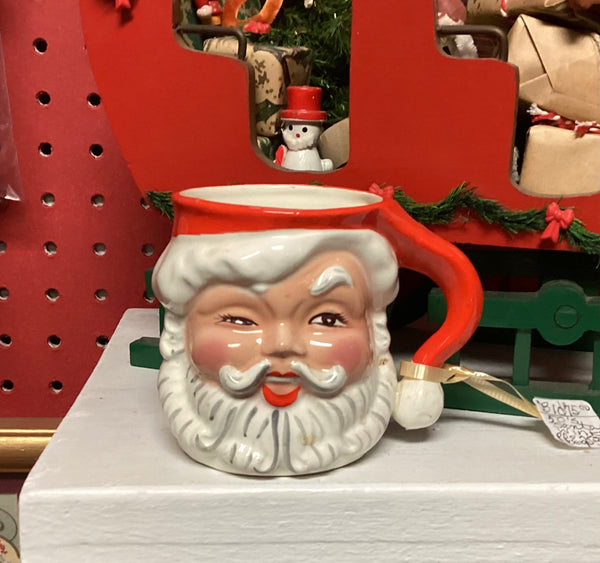 Napco Ceramic Winking Santa Mug