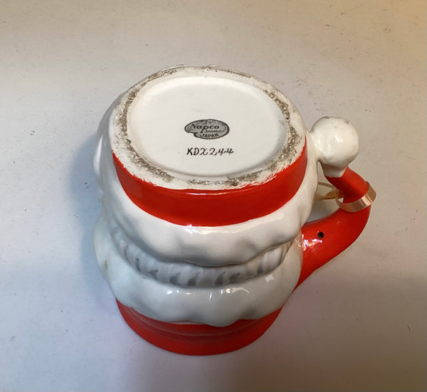 Napco Ceramic Winking Santa Mug