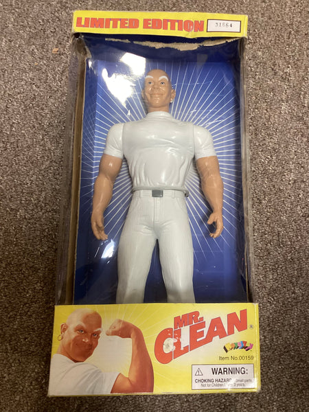 Limited Edition Mr. Clean Action Figure Doll in Box