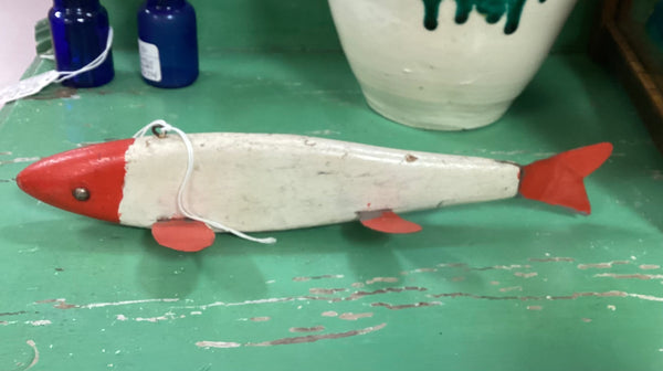 Hand Crafted Wooden Fish Decoy