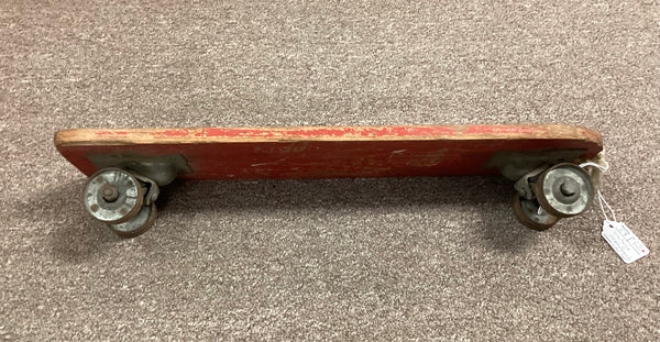 Vintage Wooden Roller Derby Skateboard
