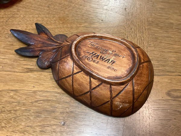 Treasure Craft of Hawaii MCM Ceramic Pineapple Ashtray