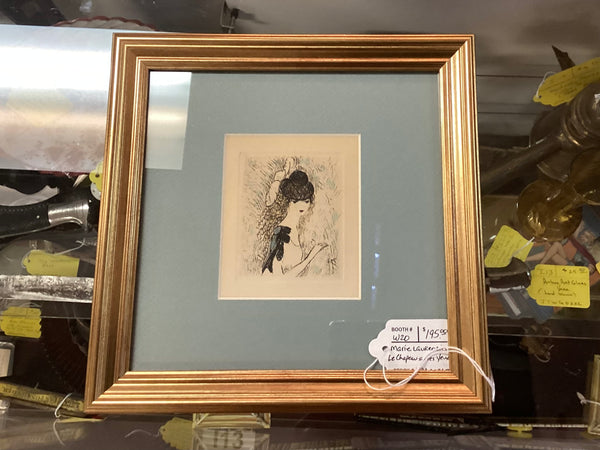 Framed Marie Laurencin "Le Chapeau Sur Les Yeux"