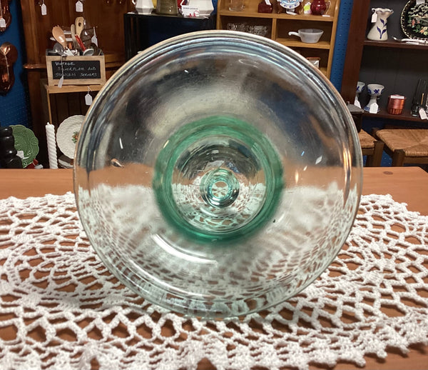 Garden Bell Cloche Aqua Tint Glass