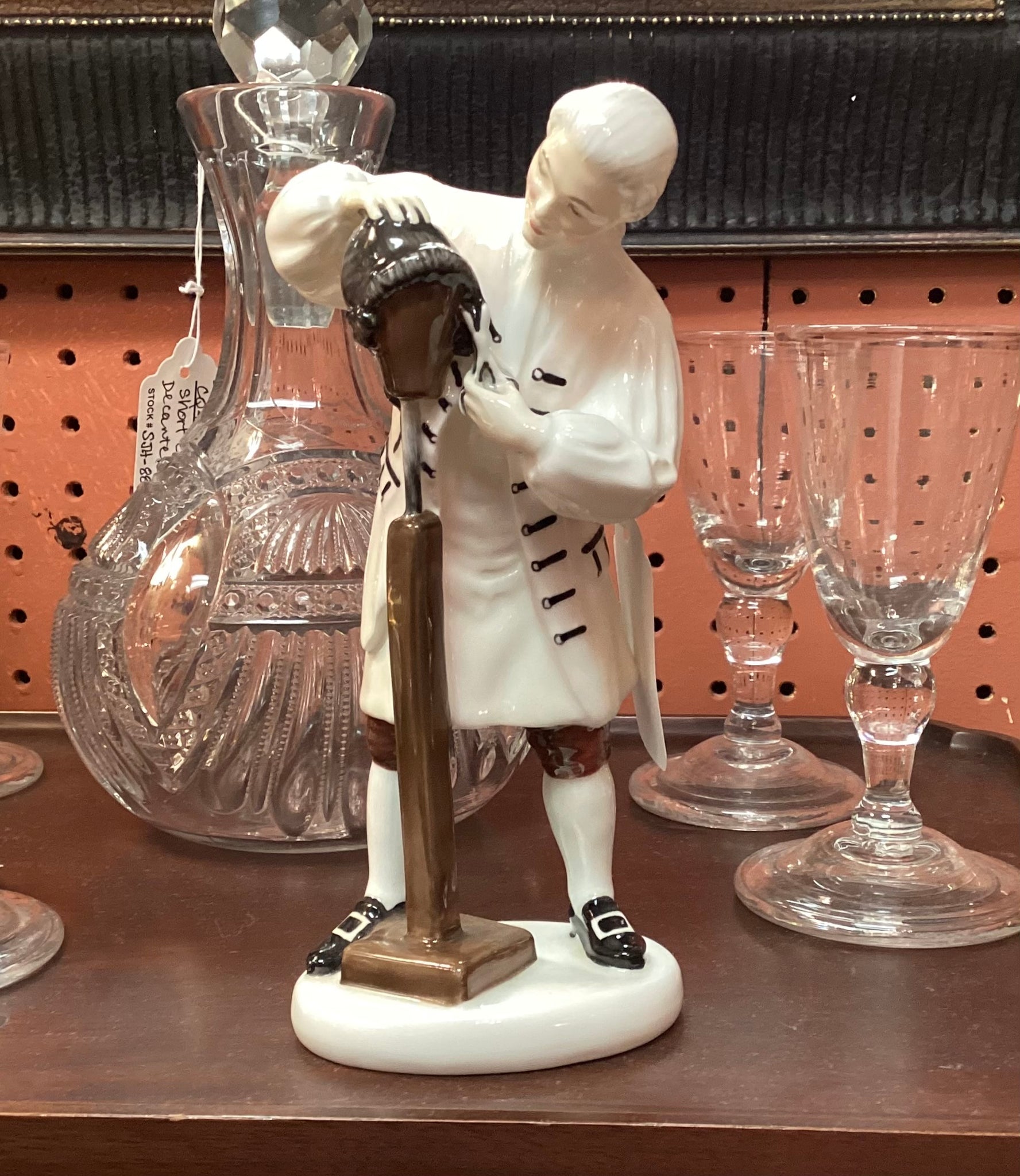 Royal Doulton Wigmaker of Williamsburg Figurine HN2239