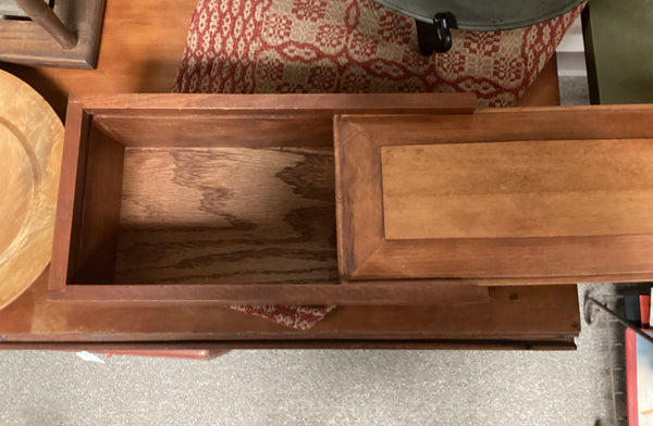 Wood Candle Box w/ Slide Top