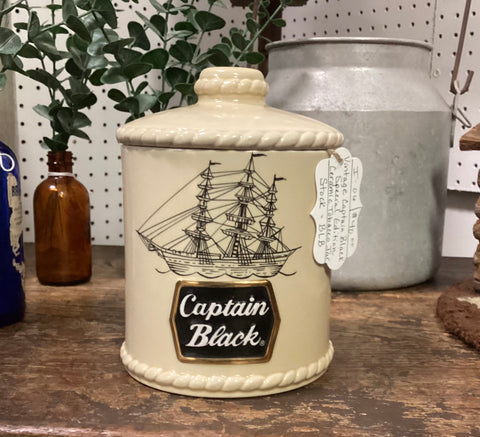 Captain Black Special Edition Ceramic Tobacco Jar