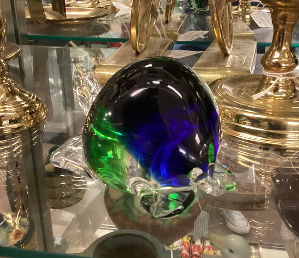 Murano Handblown Art Glass Turtle