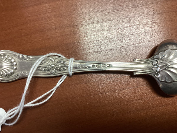 English Sterling Silver Master Salt Spoon