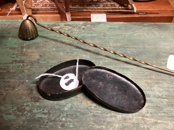 Antique 18th Century Steel Snuff Box