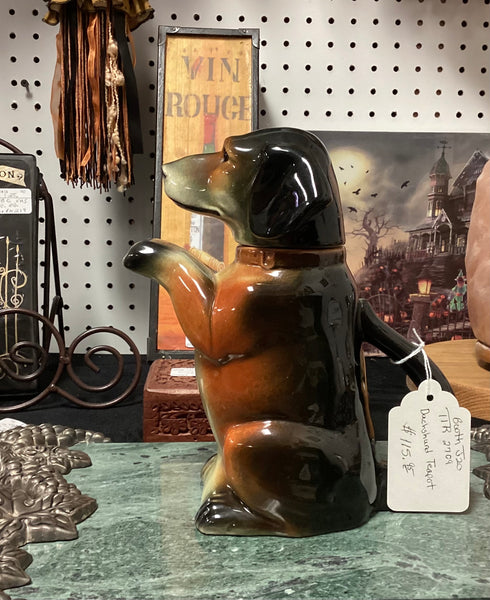 Erphila Dachshund Teapot Made in Germany