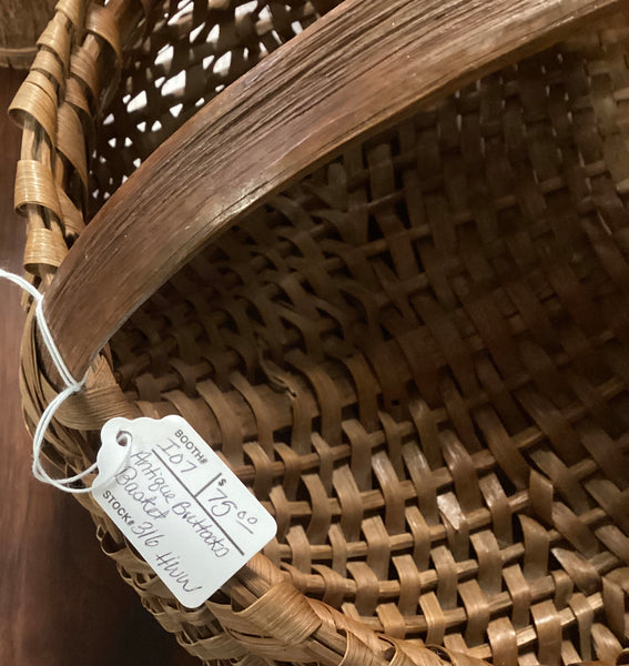 Antique Buttocks Basket