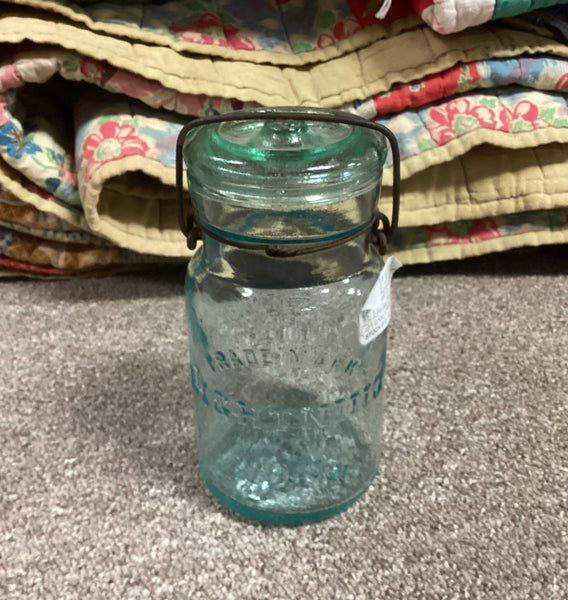 Putnam Lightning Glass Canning Jar