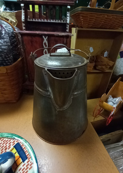 Extra Large Galvanized Coffee Pot