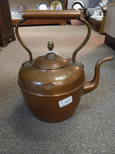 Hammered Copper Tea Kettle with Lid