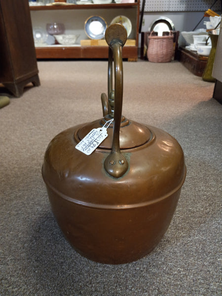 Hammered Copper Tea Kettle with Lid