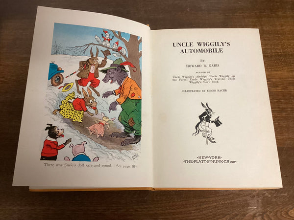 Uncle Wiggily’s Automobile by Howard Garis