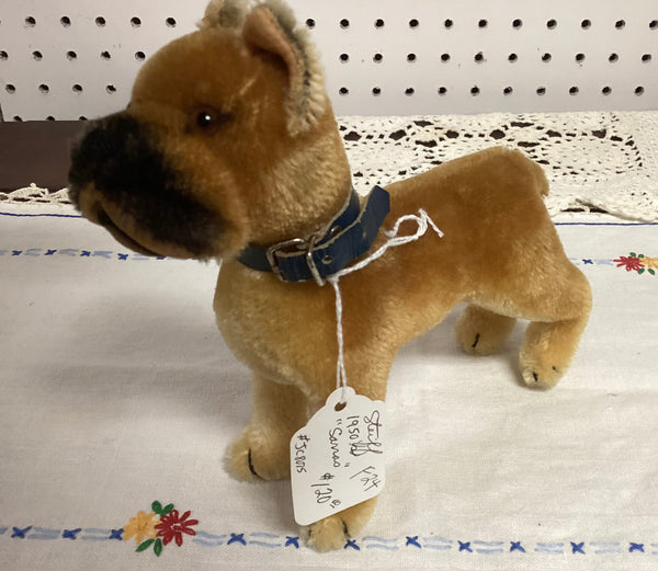 Steiff Vintage 1950’s Sarras Boxer Dog