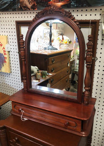 Cherry Chest Top Shaving Mirror