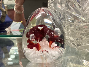 Gibson Art Glass Egg