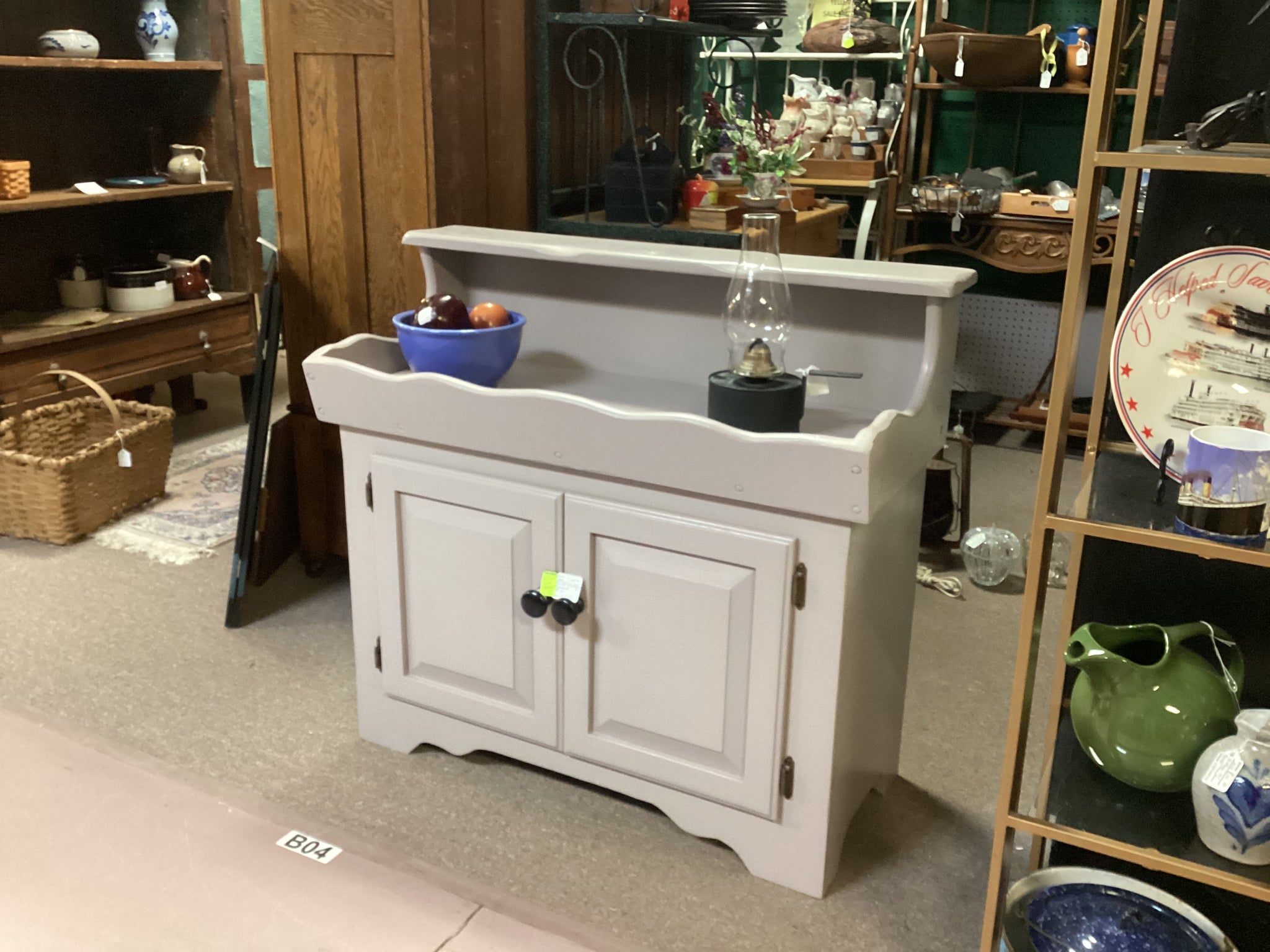 Upstyled Painted Wooden Washstand