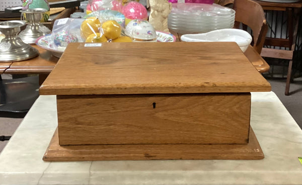 Antique Oak Table Chest