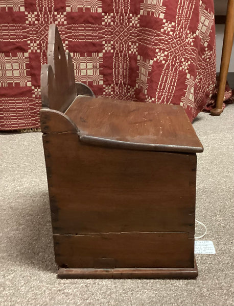 Walnut Hanging Wall Box w/ Lid