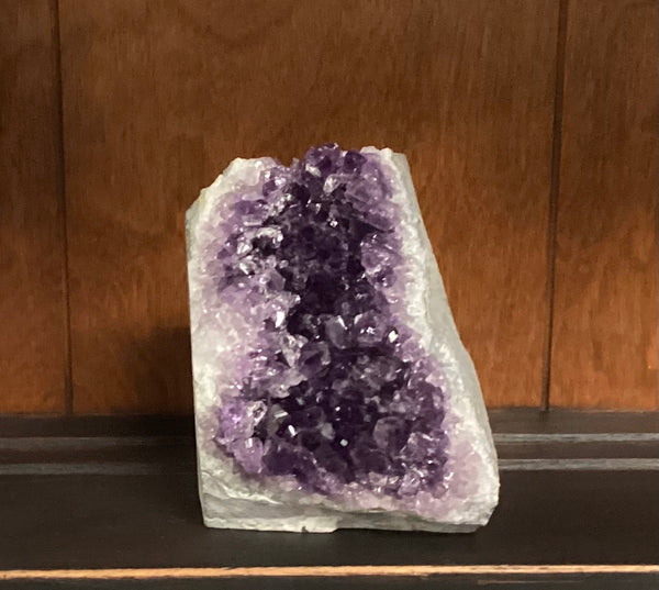 Collectible Dark Purple Natural Amethyst Cluster