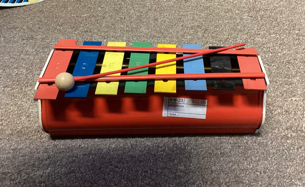 Tudor Tru-Tone 8 Note Xylophone in Original Box