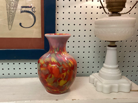 Fenton Limited Edition Dave Fetty Art Glass Vase