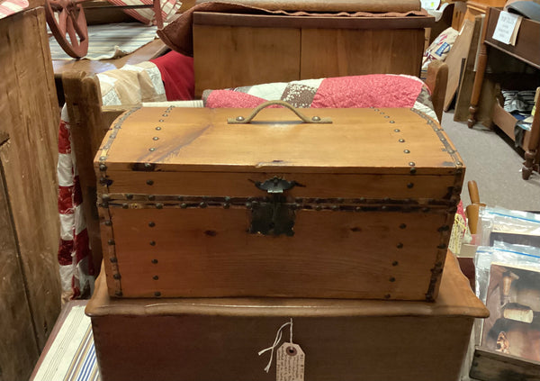 Antique Small Dome Top Trunk