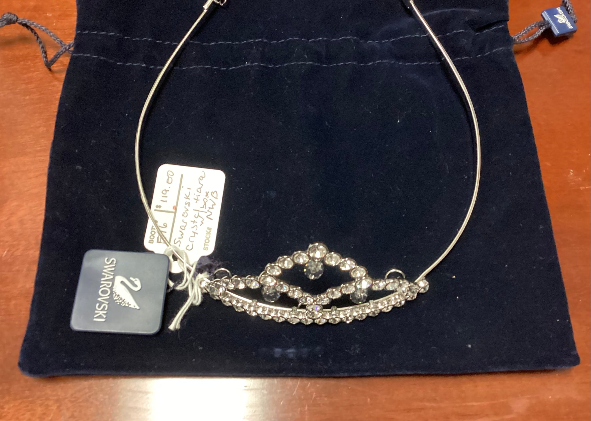 Swarovski Crystal Tiara W/ Box – Williamsburg Antique Mall