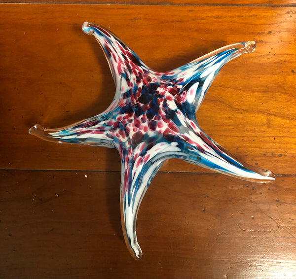 Art Glass Starfish Figurine